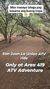 San juan La Union? Tawagin na ang buong barkada at mag ATV adventure na ! 😁 #area419atv #atvsanjuanlaunion #surfingelyu #surfsanjuan #SanJuanElyu #Elyusurfing #atvelyu | Area 419 ATV Adventure