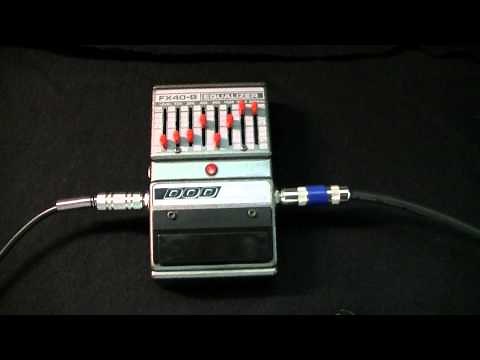 DOD FX 40B Equalizer Graphic EQ Guitar Pedal