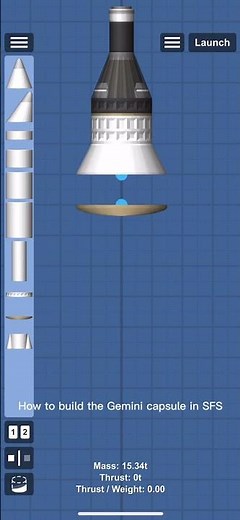 How to make the Gemini capsule in SFS