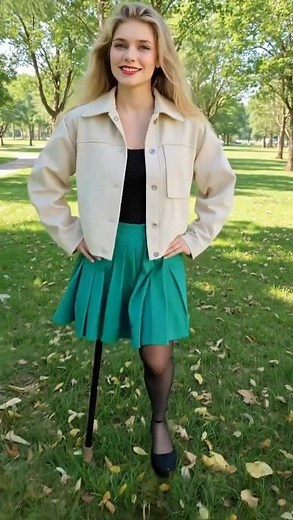 I’m still graceful—I’ve just learned a new way to walk.#amputee woman #sak #prosthesis