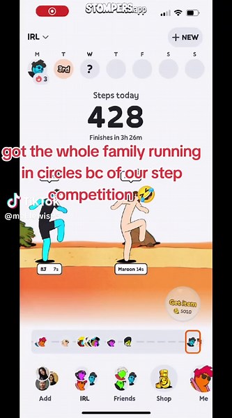 Join Our Fun Family Step Competition Challenge