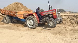 Three tractors are having trouble with the trolley | Fun Time