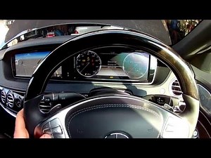 How to reset the service in the Mercedes S-Class?