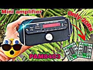 Build Your Own Powerful Bluetooth Mini Amp in 9 Minutes! (Easy DIY Audio Project)
