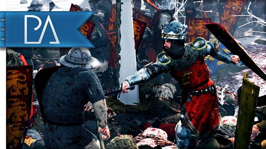 Snow ambush - Life of a soldier - Medieval Kingdoms Total War gameplay