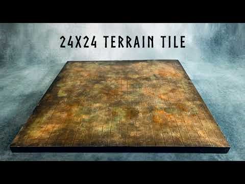 24 x 24 Inch Terrain Tile Build for Wargame Tabletop RPG Dungeons and Dragons Scatter Terrain