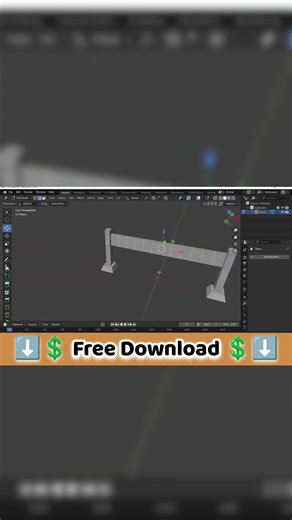 Traffic barriers4| LEARN LOW POLY Character Modeling - Model | Rig | Animate | Clone | Export