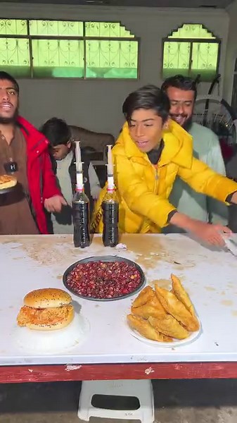 14M views · 129K reactions | Injection Funny Food Challenge | Waqas Khalil | Facebook