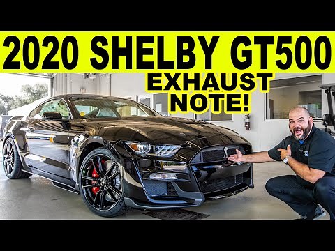 2020 Ford Mustang GT500 - SHELBY! FIRST LOOK Review & Exhaust Note!