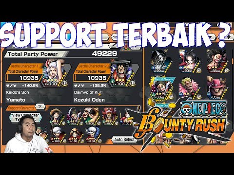 Tips OPBR Pemula : Support Character Terbaik di One Piece Bounty Rush