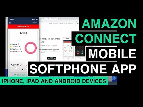 Amazon Connect Mobile Agent App by Comstice
