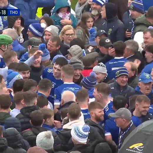 Clubber on Instagram: ""Extraordinary scenes!!" 🤣🤣🤣 Thomastown supporters take over John Donnelly's MOTM interview with Mick Linehan 😂"