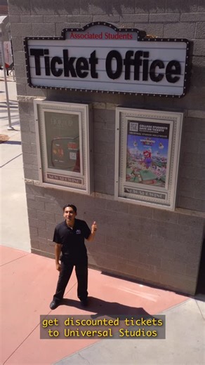 CSUN Associated Students on Instagram: "Go get your DISCOUNTED Universal Studios tickets NOW, at the Associated Students Ticket Office!!! 🌟🌈 The More You Know 🌈🌟 #csunas #csun #themoreyouknow #ticketoffice #universalstudios #themeparks"
