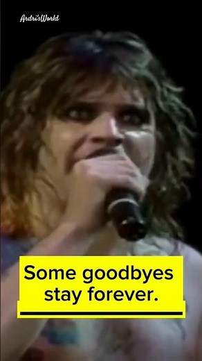 Goodbye to Romance — Ozzy Osbourne Live at Irvine Meadows (Early 80s)