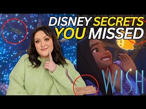 28 HIDDEN DISNEY REFERENCES IN WISH (2023) ✨🏰🔮 How many Hidden Mickeys/easter eggs did you spot?