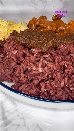 Ghana Waakye | Cook With Becky