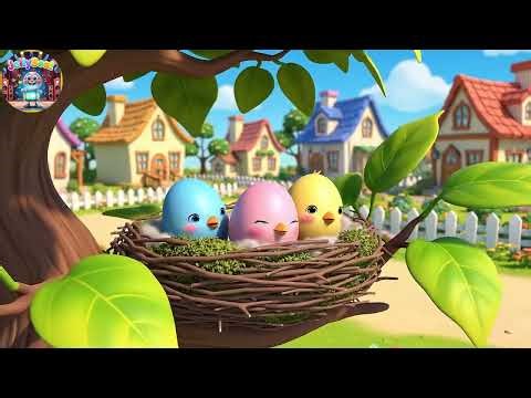 Pío Pío – El Nido Sorpresa del Pequeño Pajarito | Rima Infantil para Niños
