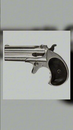 The Gun Nobody Saw 🤫 Remington Double Derringer #history #legalexploration #film