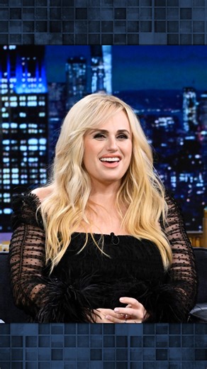 #RebelWilson decided to become an actress after a Malaria-induced fever dream. #FallonTonight | The Tonight Show Starring Jimmy Fallon
