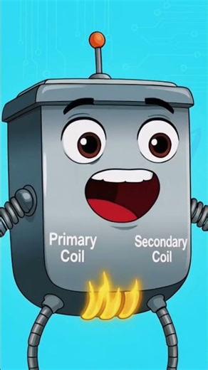 Stepup Transformer and stepdown Transformer1 . Electronic & iot class room #electricaltransformer