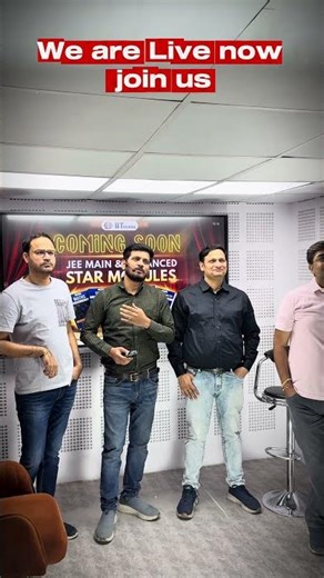 WE ARE LIVE NOW JOIN US