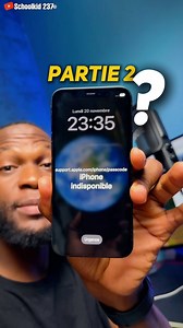Partie 2: Que faire si ton affiche le message iPhone indisponible, iPhone désactivé, iPhone verrouillé sur mot de passe, SOLUTION GRATUITE! Suivez 👉 @call.me.schoolkid #astuceiphone #schoolkid237 #deblocage #unlockicloud #iphonetips #iphonetricks #tiktokfrance #partie2 | Schoolkid Tech
