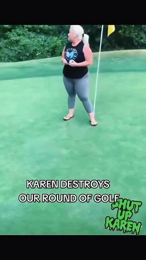 Karen's Outrage on the Golf Course