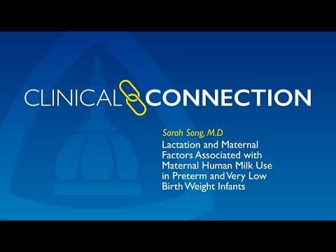 Factors Associated with Maternal Human Milk Use in Preterm and Very Low Birth Weight Infants