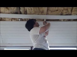 How To Install Ceiling Cladding