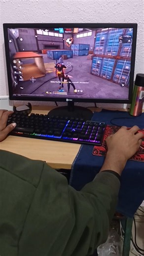 PC HANDCAME 🙏 HOW I PLAY FREEFIRE #gaming #pcsettings #gamingcomputer #gamer #gamingdesktop #viral