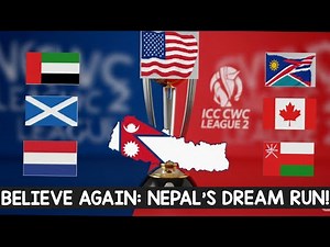 The War for the World Cup! ICC CWC League 2 Breakdown & Nepal's Epic Comeback?