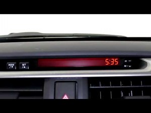 How to Change or Set the Time on 2013 Toyota 4Runner