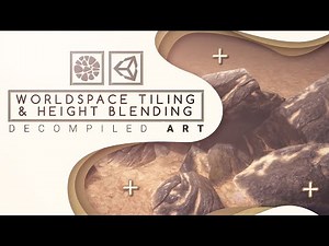 Decompiled Art - Unity WorldSpace tiling and height blending shader (tutorial files included)