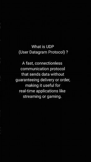 What is UDP (User Datagram Protocol) ? #aisecurity