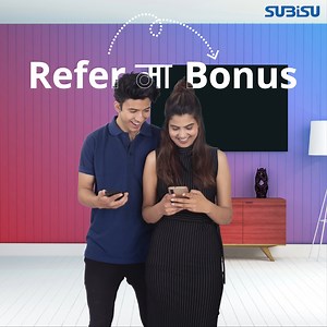 🌟📺 Level up your online experience with Subisu! 🌐📡 Refer Subisu to your loved ones today and unlock an amazing reward – a FREE one-month subscription of Subisu! 😱💻📺 Don't miss out on this opportunity to enhance your internet and TV experience with Subisu! Share the love and enjoy a free month on us. Spread the word! 📣 Contact SUBISU on Facebook or call Subisu Call Center at 01-4235888 or 9801235888 or visit the SUBISU outlets nearby. #Subisu #ReferMaBonus #ExceedingExpectations | Subisu