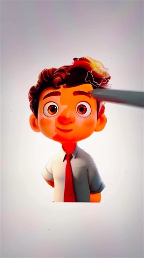 I turned Luca into Anger from inside out and result is so cool
