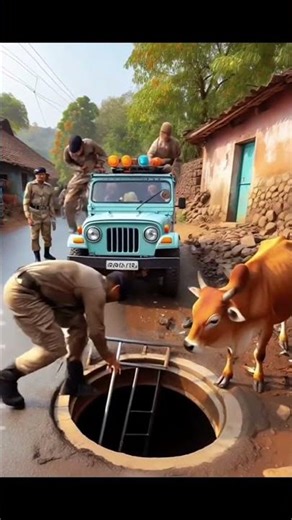 The Bond Between Man and Cow: A Helping Hand in Harmony