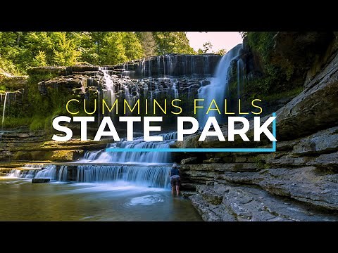 Cummins Falls Hike, Cummins Falls State Park, Tennessee | 4K video