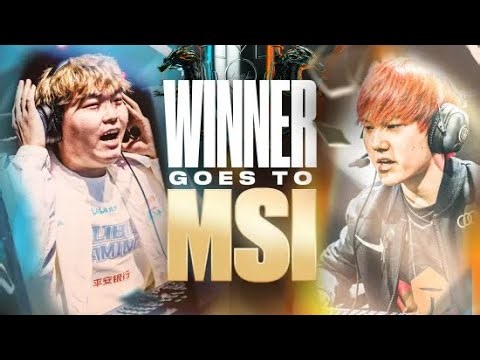 BLG VS TES FOR MSI & FINALS - LPL SPRING 2024 PLAYOFFS - CAEDREL