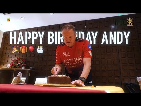 Happy Birthday Head Coach Andy Flower | Celebrations, banters and more | IPL 2026 | RCB