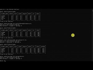 MySQL basics in 9 mins: create table, select, alter, update – perfect for beginners