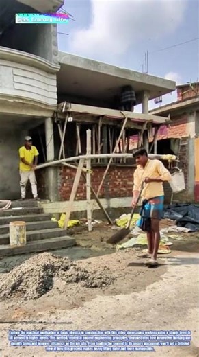 Lifting with Simplicity: Using a Simple Lever to Transport Cement