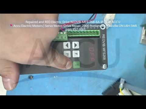 Repaired and Tested REO Electronik Drive REOVIB-MFS-268-6A-IP20, at ACCU