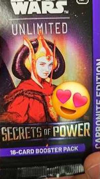 Secrets of Power Carbonite Pack!!! #starwars #rare #new #cards #tcg #carbonite #collector #opening
