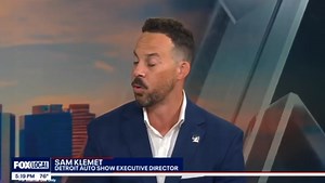 5.1K views · 43 reactions | We're only 5 months away from the 2026 #detroitautoshow ️ thank you FOX 2 Detroit & Fox2's Roop Raj for having Sam Klemet on to talk about our presence on social 365 days a year.  "Detroit is an automotive story. If we can't tell it, no one else can." | Detroit Auto Show | Facebook
