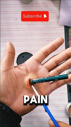 He Got STABBED with a PENCIL?!✏️🤯SFX Makeup So Real It Hurts! #shorts