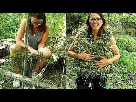 Grass Jacket I build on Naked and Afraid