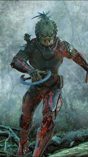 Why Predator Cloaking Glitches / Yautja Invisibility Devices #predator #yautja #shorts