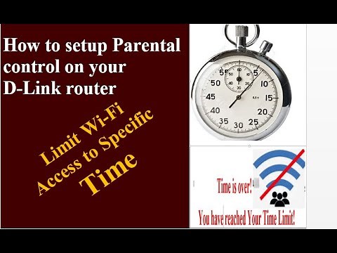 Setup Parental control on your D-Link router - Limit Access to WiFi at Specific time - D-Link router