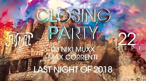 See you tonight for the Official Closing Party 💫 Temple: Niki Muxx & Max Correnti Eventz *2 drinks included for the ladies who get in before 1am! * | Ritual Club